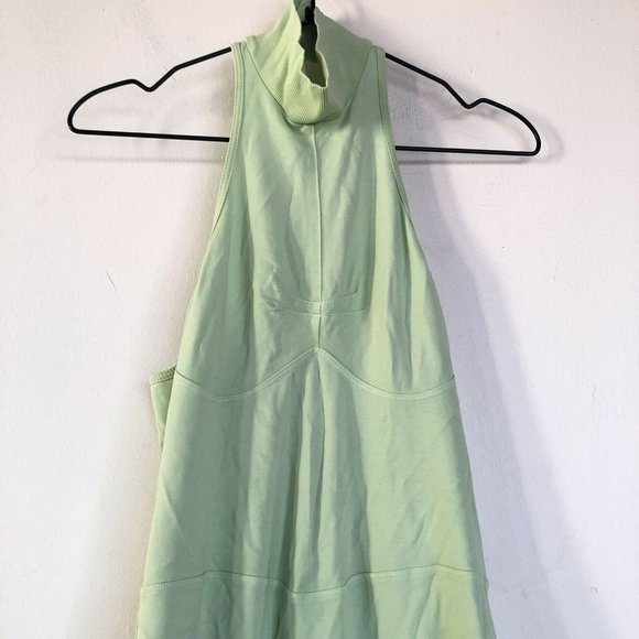 Noam Martinique Dress Lime Green Bodycon Zipper M NWT $260 - Picture 9 of 9